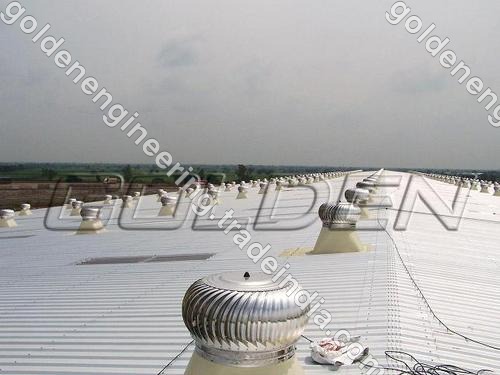 Air Ventilators - Aluminum, 12 to 36 Inches, Silver | Industrial Grade, Non-Corrosive Blades, Effective Odor and Fume Removal