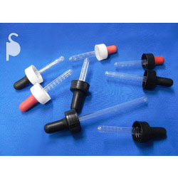 असेंबली या रबर की चूसनी या तीन टुकड़ों वाले ड्रॉपर