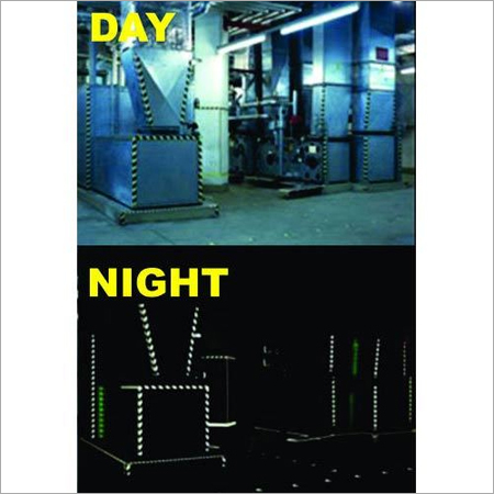 Night Glow Zebra Type Obstacle Marking Tape