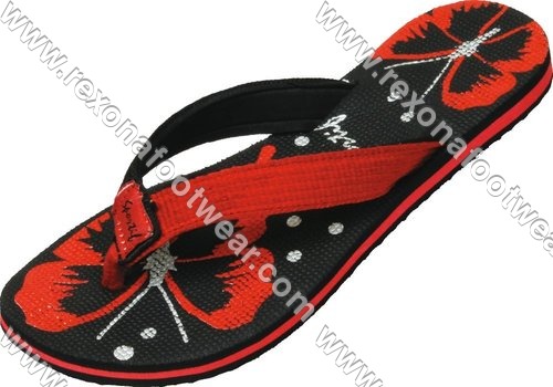 Red Butterfly Slippers 