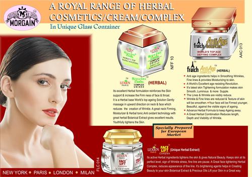 Herbal Cosmetics, Cream and Complex