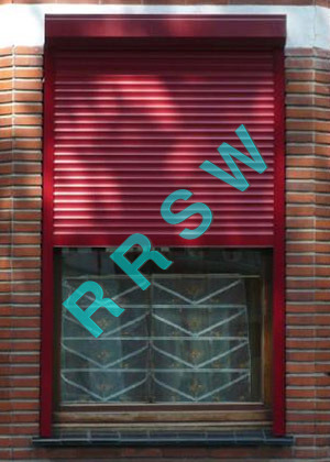 रेड एल्युमिनियम विंडो रोलिंग शटर