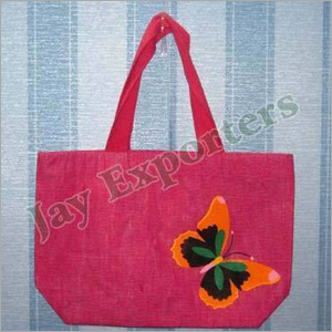 रंग-बिरंगे जूट बैग