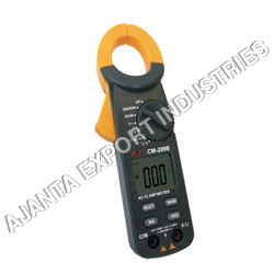 Clamp Meter - Advanced Digital Design | Enhanced Accuracy, LCD Display, Non-Contact Voltage Detection, Durable Plastic Housing