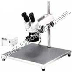 Universal Stereo Microscope - ABS Plastic and Stainless Steel, 3-5 Pounds Weight, Enhanced Depth Perception