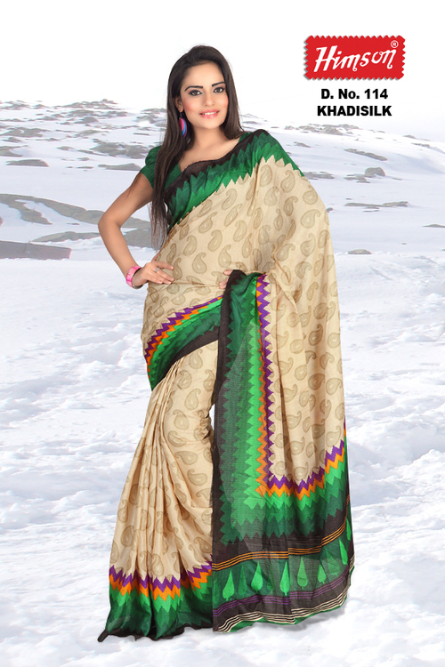 Khadi Silk Saree