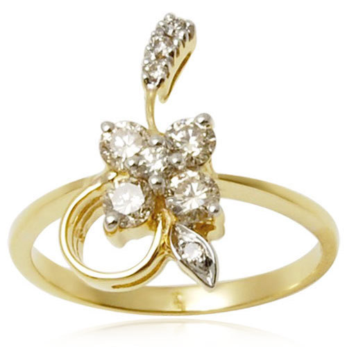 Flower Pattern Diamond Ring Diamond Clarity: Fl
