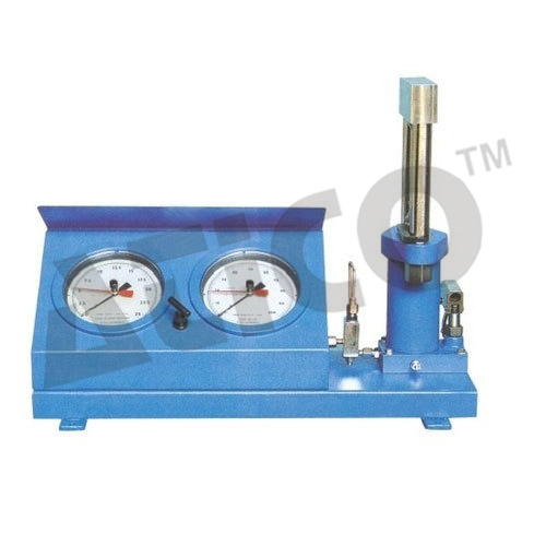 Point Load Index Tester - Steel Material, 10 Tonne Capacity | Three Pillar Load Frame, Adjustable Conical Platens, Hydraulic Jack with Pressure Gauge