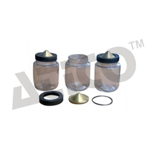 Pycnometers Bottles - Borosilicate Glass, 50 cc & 100 cc Capacities, Clear Color with Capillary Bored Stopper for Relative Density Measurement