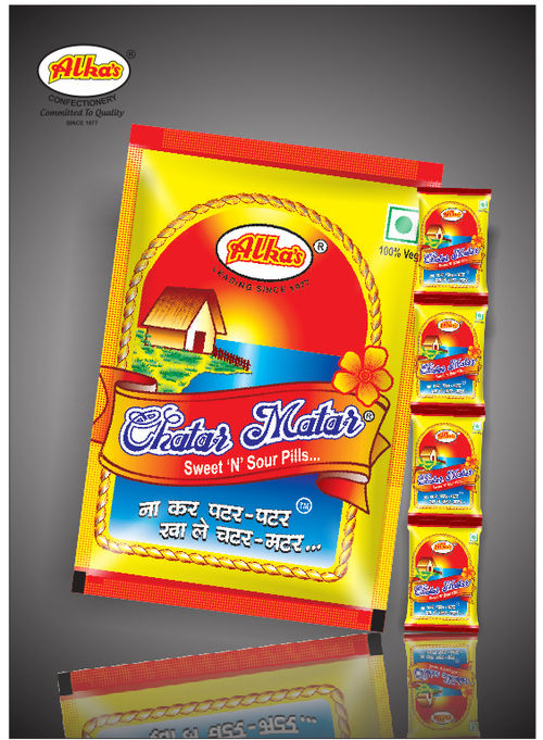 Sweet & Spicy Chatar Matar Packet