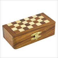 लकड़ी का शतरंज बॉक्स सेट