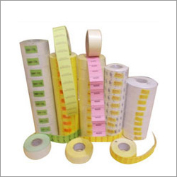 सादा और प्रिंटेड गन लेबल