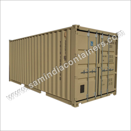 20 Ft Shipping Container - Corrugated Steel, 20 ft x 8 ft x 8.5 ft | Durable, Versatile, Secure, Cost-effective, Weatherproof, Easy to Transport