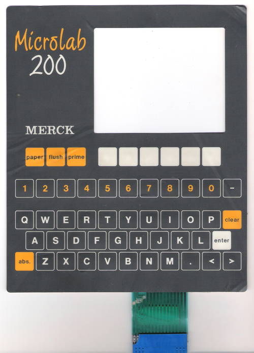 कस्टम मेम्ब्रेन कीपैड