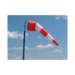 Wind Sock - PP Material, 220 Volt Power, White and Red Color, 50 Hertz Frequency | Industrial Outdoor Usage, Male Gender, Warranty Included