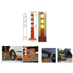 Spring Post - PP Material, Multi-Size Options | Automatic Functionality, 50Hz Frequency, Pedestrian Safety Signal