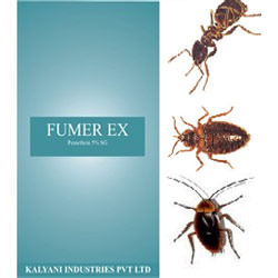 Permethrin 5% धुआं जनरेटर Fumer Ex कीटनाशक