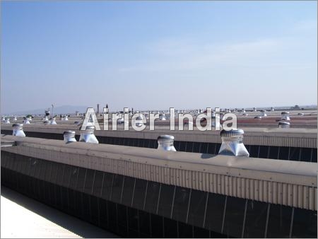 उर्ध्वाधर टरबाइन छत वेंटिलेटर