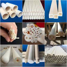 High Alumina Ceramic Tube & Insulator - Customized Lengths 25mm to 1500mm, Cream and Ivory Colors, Recrystallized Alumina Material, High Strength Heat Resistance, Industry Application
