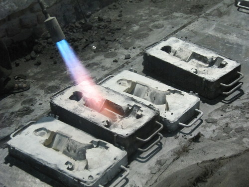 Industrial cast iron castings