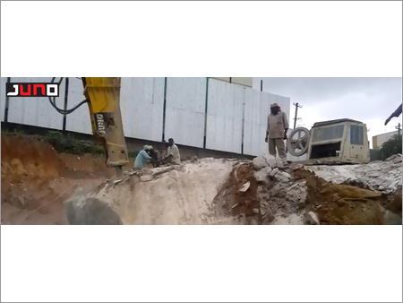 मध्यम हाइड्रोलिक रॉक ब्रेकर