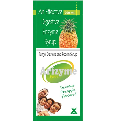 फंगल डायस्टेस पेप्सिन सिरप खुराक प्रपत्र: तरल