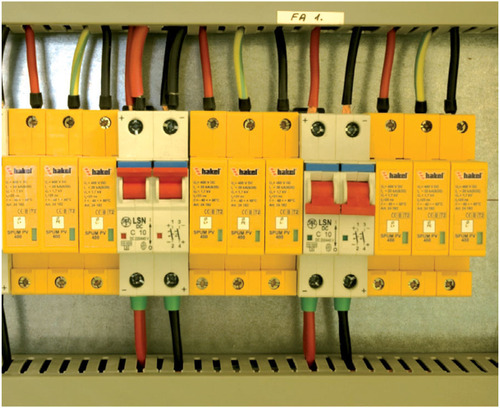 Solar Photovoltaic Surge Protection Device - 240 Volt Voltage Endurance | Yellow Silkscreen Finish, Effective Lightning Damage Prevention