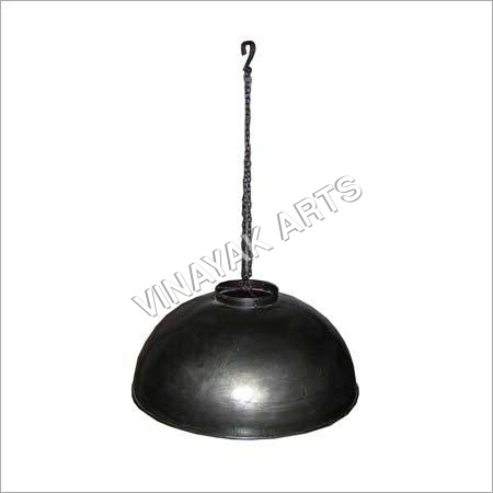 Grey Iron Ceiling Lamp