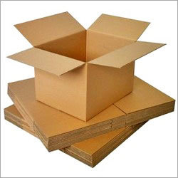 Plain Corrugated Boxes - Brown Corrugated Board, Customized Shape & Size | Moisture Resistant, Excellent Load Bearing Capacity, Eco-friendly