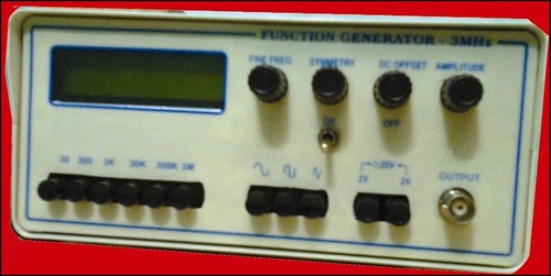 फंक्शन जनरेटर 3mhz