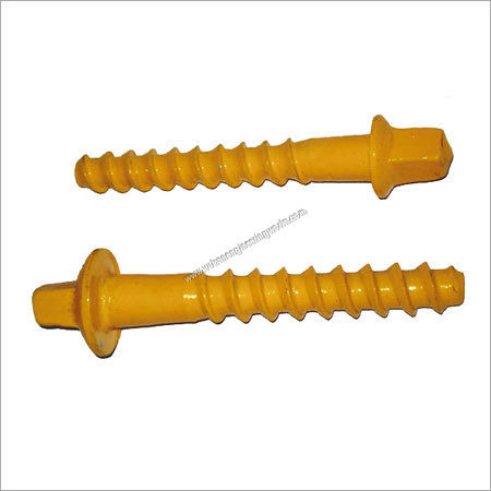 Yellow Railway Plate Screw