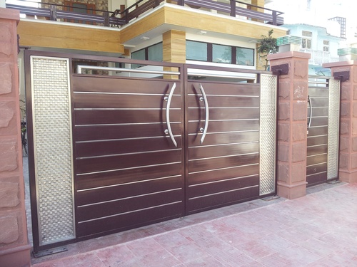 डिजाइनर स्टील मेन गेट
