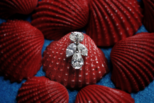 हीरा लटकन सेट