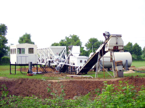 पोर्टेबल वेट मिक्स प्लांट