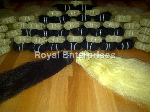 मशीन वेफ्ट सीधे बाल