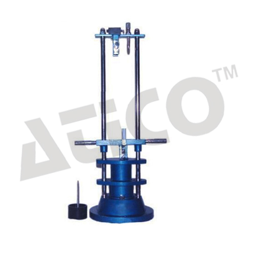 Aggregate Impact Value Test Apparatus - 75mm Diameter x 50mm Depth | Adjustable Free Fall Mechanism, Automatic Blow Counter, Sturdy Framework