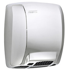 Ss Hand Dryer - Polished Stainless Steel, Compact Size, Silver Color | Automatic Sensor, Fast Drying, Wall-Mounted, High Efficiency