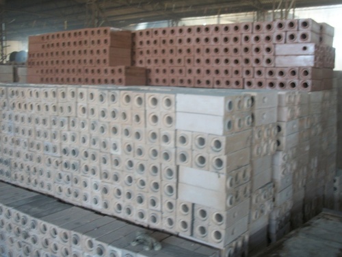 Components of B. P. Set duly stacked for drying