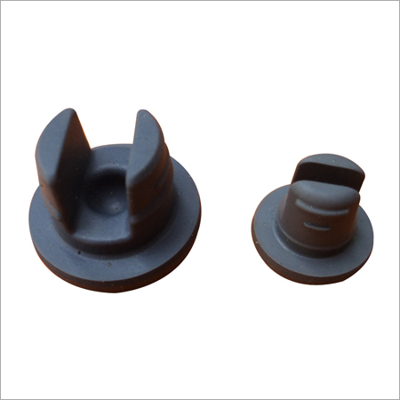 Slotted Rubber Stopper - Durable Rubber Material, Versatile Usage for Laboratory and Industrial Applications