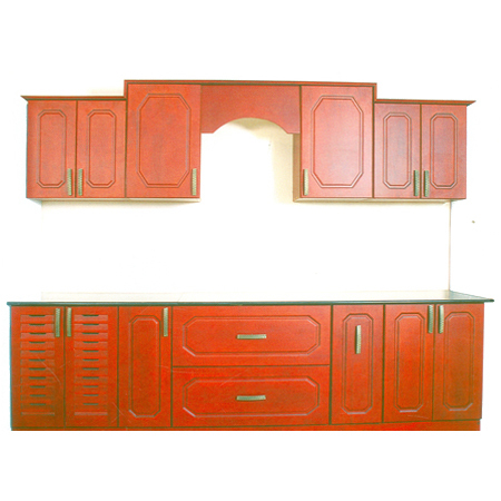 Designer Modular Kitchen Furniture - Solid Wood, Modern Indian Style | Durable Folding Door Design