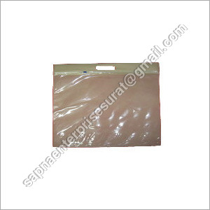 आइवरी नॉन वॉवन ज़िपर बैग्स