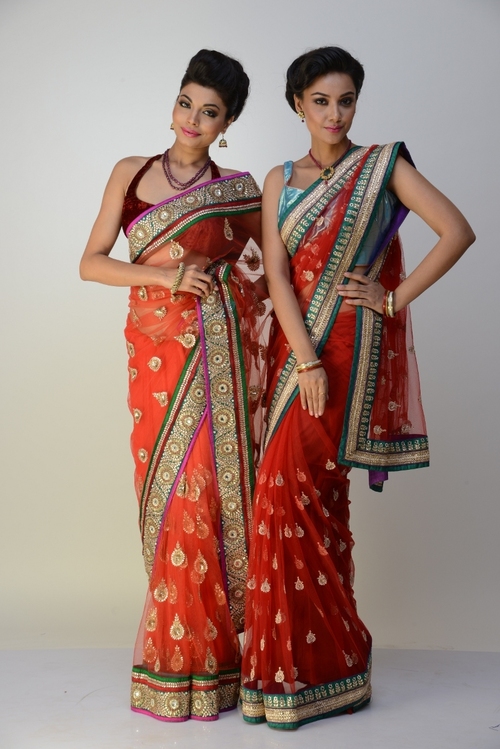 ब्राइडल साड़ी