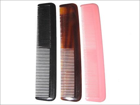 Plastic Hair Combs - Premium Quality Plastic, Assorted Sizes , Soft Bristles and Fine Finish