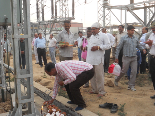 132 KVA पावर सब स्टेशन का उद्घाटन