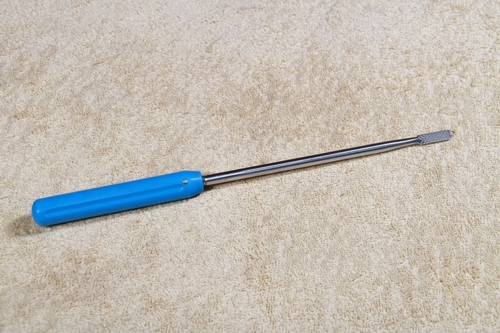 Instrument - Carbon Steel, 203.2-304.8 mm Length , Blue and Silver Design for Orthopaedic Implants, Recyclable Material