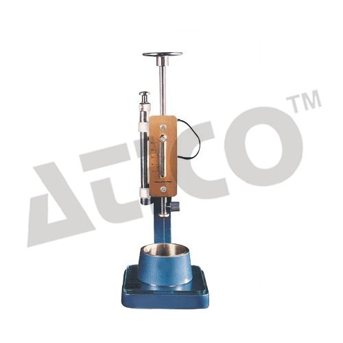 Vicat Needle Apparatus - Metallic Frame With Freely Movable Rod, Vicat Mould & Glass Base Plate | For Cement Consistency Testing & Setting Time Determination