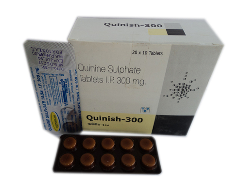 Quinine Sulphate Tablet - 300 mg Film-Coated | Effective Treatment for Malaria