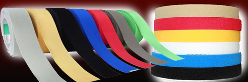 Velcro Tape - PU Material, Red Color, Quick Dry & Waterproof | Easy Fitting, Seamless Finish, Decorative with Shoe Hooks, Washable