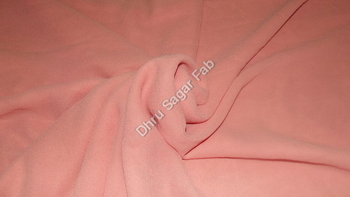 भारी अनाज जॉर्जेट रंगे कपड़े