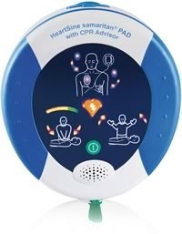 HeartSine samaritan PAD 500P के साथ CPR सलाहकार